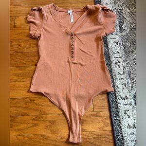 Free People Mia Santa Fe Bodysuit Womens Size Medium